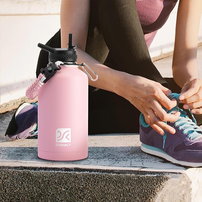 DYSANKY 1 Gallon Insulated Water Bottle | Upgraded Thickened Stainless Steel - Image 8