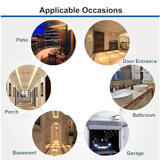 2pcs Motion Activated Light Sockets, E26/E27 Screw in Add on/Off Motion Sensor - Image 8