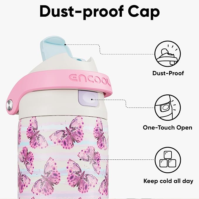 ENCOOL Leakproof Insulated Water Bottle - Image 2