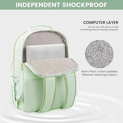 LOVEVOOK Laptop Backpack for Women 17.3 inch, Cute Womens Travel Backpack Purse - Image 3