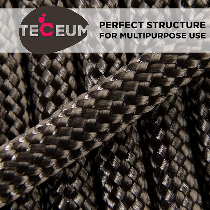 TECEUM 5/32" Paracord Rope 1000 – 1000ft / 200ft / 100ft / 50ft – Tactical - Image 5