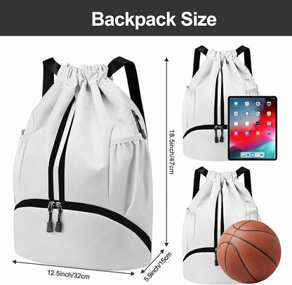 Hoedia Sports Drawstring Backpack - Image 6