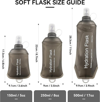 500ml Soft Flask Soft Water Bottle - Image 2