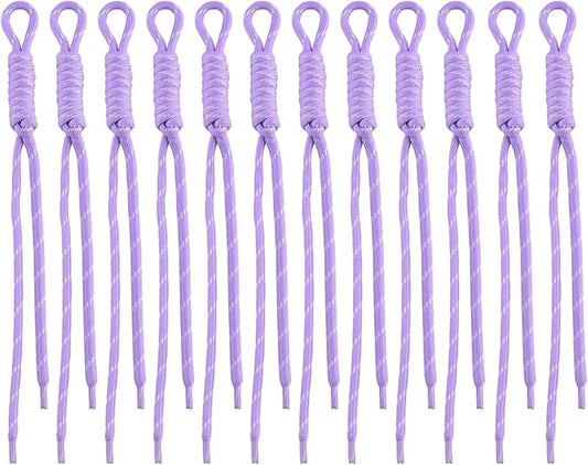 Paracord Keychain Paracord Bag Charm 12pcs Braided Nylon Rope Keychain Cord by Cmidy