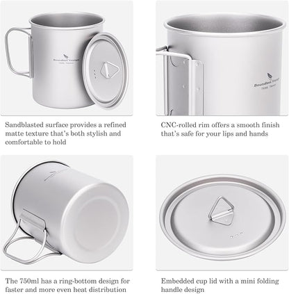 Boundless Voyage Titanium Camping Mug - Image 6
