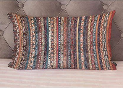 EKOBLA Turkish Carpet Rectangle Pillow Cases Vintage Persian Oriental Waist - Image 4