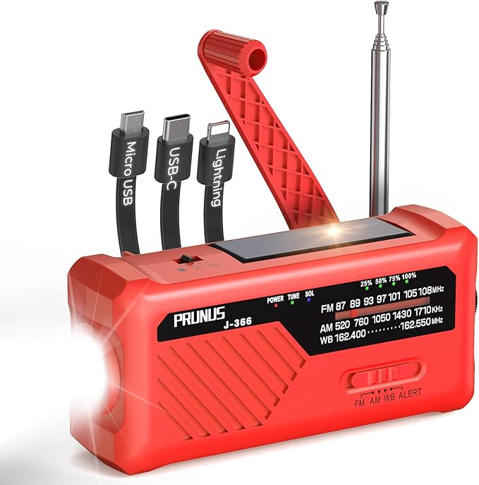 PRUNUS J-366 Emergency Radio by PRUNUS