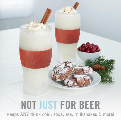 Host Freeze, Frozen Mugs, Freezable Pint Set, Beer Keep Your Drinks Cold - Image 3
