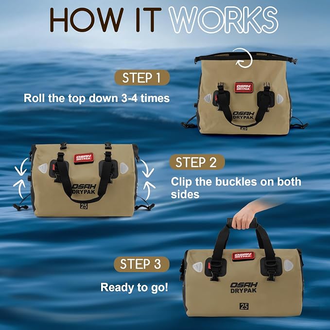 OSAH DRYPAK Waterproof Duffel Bag - Image 5