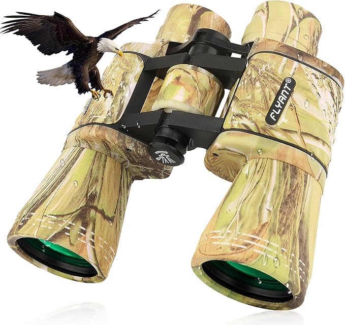 20x50 High Powered Binoculars for Adults, Waterproof Binoculars by FLYANT