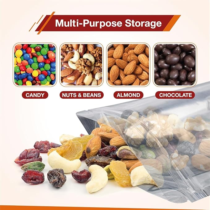 BELLE KR® Pint 5x8 Mylar Bags for Food Storage - Image 7