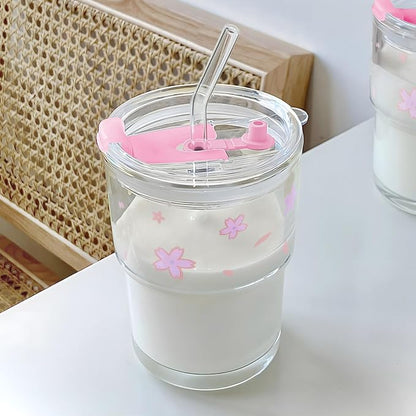 Iced Coffee Cup, 15Oz/450ml Glass Cups - Image 6