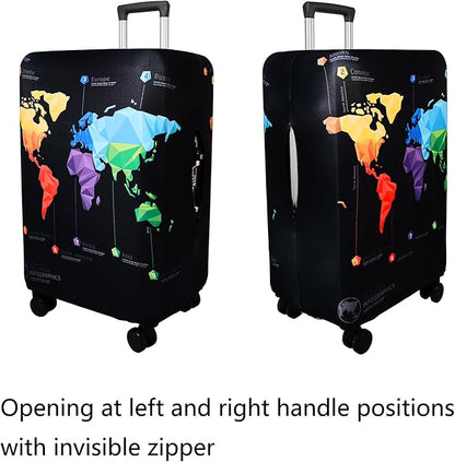 WUJIAONIAO Travel Luggage Cover Baggage Suitcase Cover Protector Skins 18-32 - Image 2