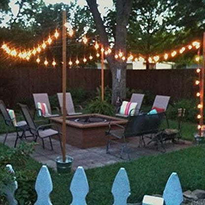 Banord Outdoor String Lights Commercial Grade 96ft Waterproof - Image 4