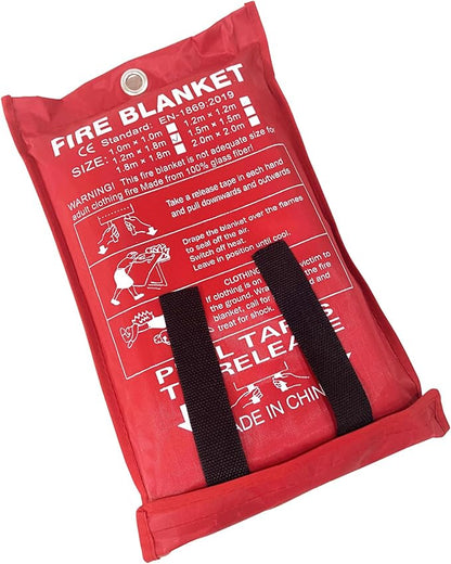 ISOP Fire Blanket 47 * 70 inches – Fire Retardant Blanket – Heavy Duty by ISOP