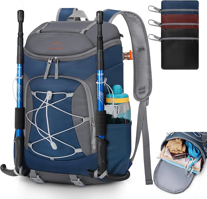 RAINSMORE Foldable Hiking Backpack by RAINSMORE