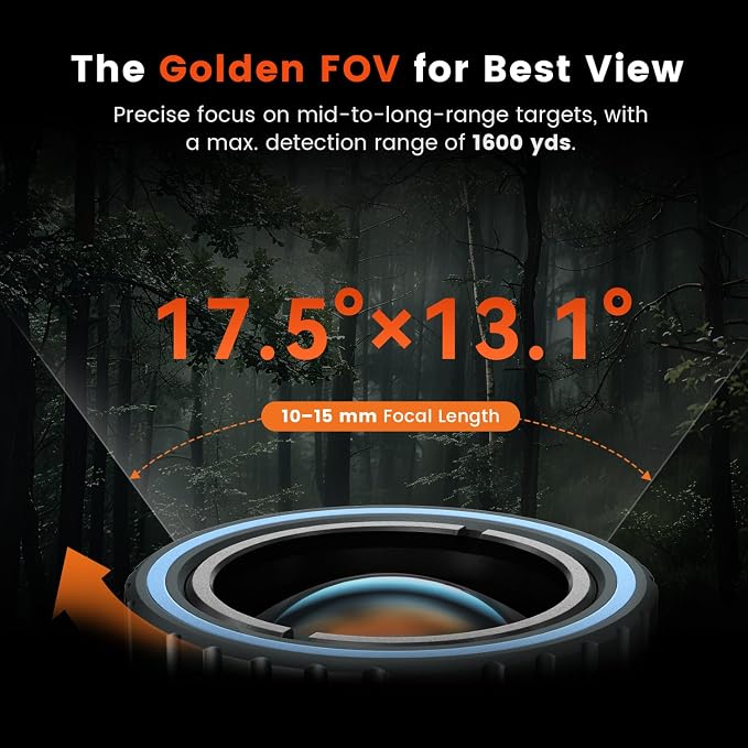 Thermal Monocular for Android, MILESEEY TNV30i Night Vision Thermal Scope - Image 6