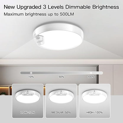 Homelist Newly Upgraded 8000mAh Rechargeable Ceiling Light, Battery-Operated - Image 4