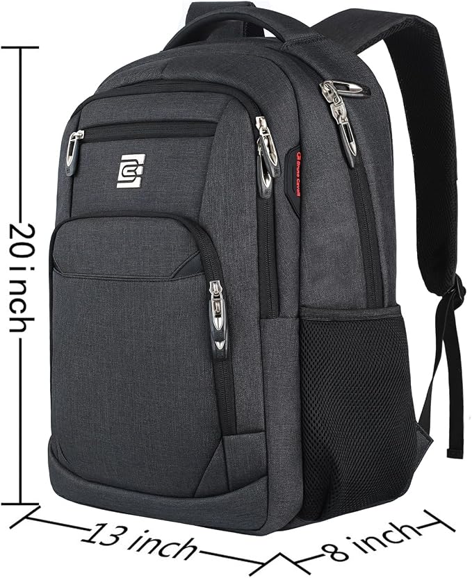 Volher 17 Inch Laptop Backpack, Business Anti Theft Slim Durable Laptops - Image 3