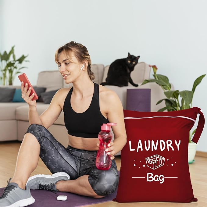 2 Pcs Large Travel Laundry Bags - Image 4