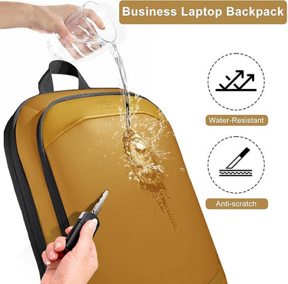 hk Business Backpack for Men 17 Inch, Slim & Expandable Waterproof Travel - Image 5