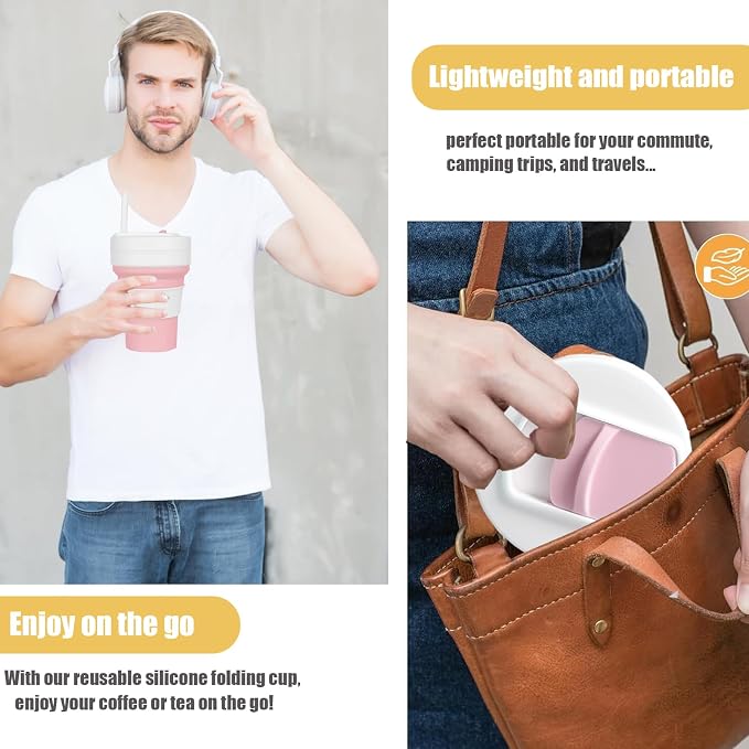 12 OZ Collapsible Travel Cup - Image 6