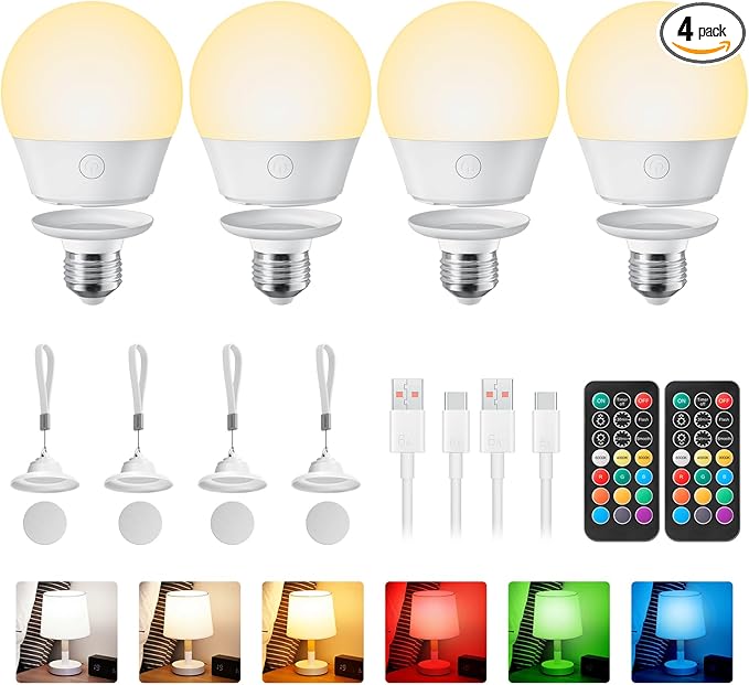 Brightown E26 Rechargeable Light Bulb by Brightown