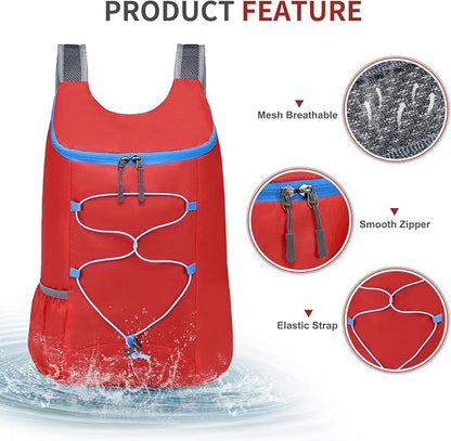 20L Hiking-Daypack Lightweight Foldable Travel Packable Backpack - Image 4