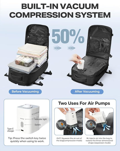 coofay Vacuum Backpack Travel - Image 3