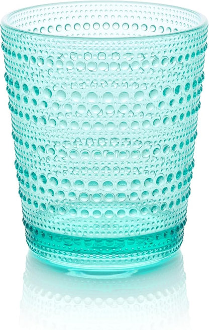 Santa Fe Teal Set of 6 Premium Acrylic DOF Glasses 16 oz – Unbreakable Drinkware - Image 2