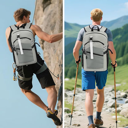 Small Hiking Backpack, 20L Lightweight Travel Daypack, Traveling and Outdoor - Image 7