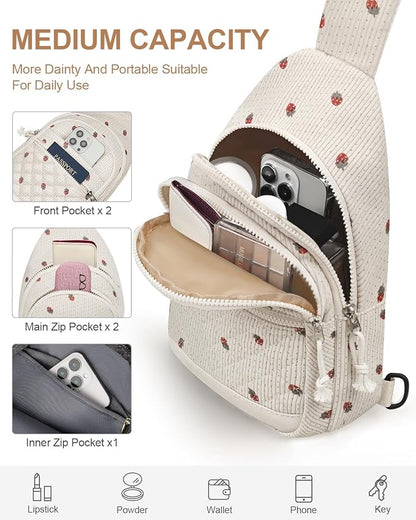 Capolo Sling Bag for Women Men Waterproof Crossbody Bags for Women Trendy - Image 4