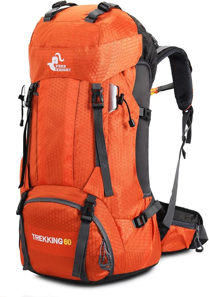 Bseash 60L Waterproof Hiking Camping Backpack by Bseash