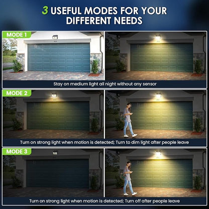 Solar Motion Lights Outdoor, Ultra Bright Solar Fence Lights - Image 5