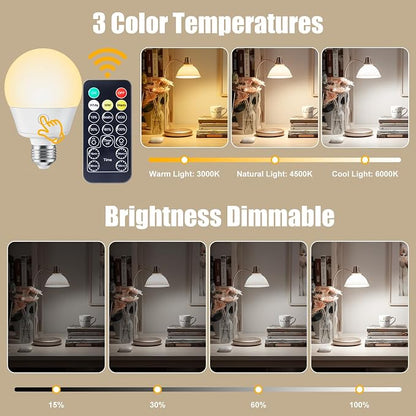 Brightown E26 Rechargeable Light Bulb - Image 3