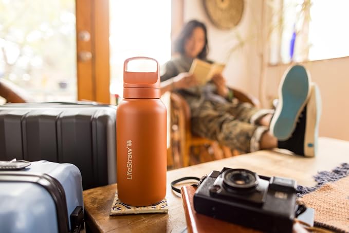 LifeStraw Go Series – Insulated Stainless Steel Water Filter Bottle - Image 9
