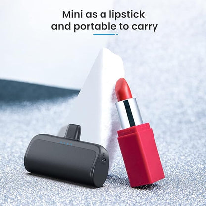 Mini Portable Charger for iPhone 5200mAh, 20W PD Fast Charging Power Bank for - Image 3