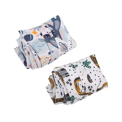 ALVABABY 2pcs Cloth Diaper Wet Dry Bags Waterproof Reusable - Image 2