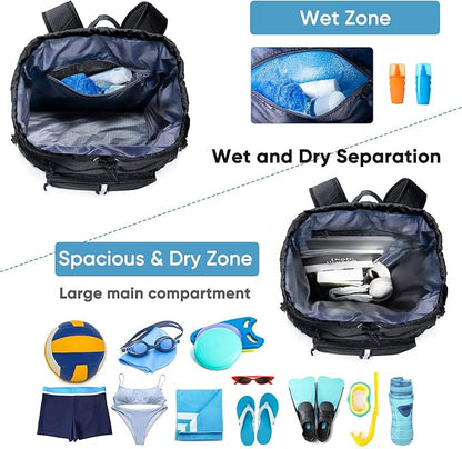 Large Beach Backpack Waterproof Sandproof - Image 2