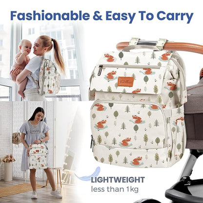 PILLANI Baby Diaper Bag Backpack - Image 5
