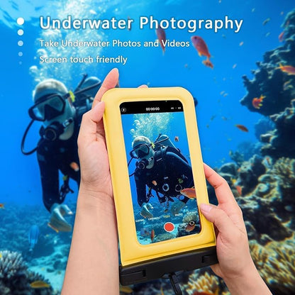 Floatable Soap Bubble Waterproof Phone Pouch/Case - Image 4