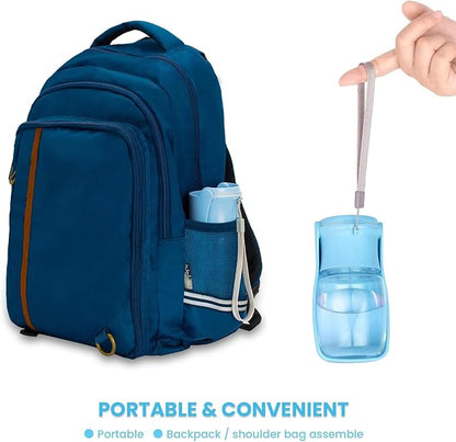 Portable Dog Water Bottle, Foldable Dog Water Bottle Leak Proof Dispenser - Image 5