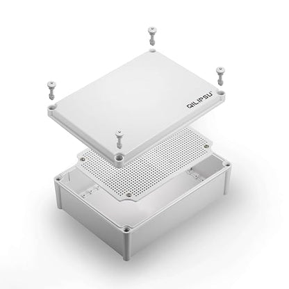 QILIPSU Outdoor Junction Box IP67 Waterproof Project Box ABS Plastic by QILIPSU