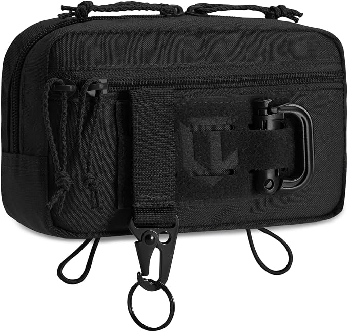 Tactical Admin Pouch Laser Cut MOLLE EDC Tool Organizer by Unknown
