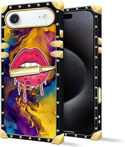 for iPhone 17 Air Case Luxury Golden Decoration - Image 2