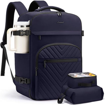 LOVEVOOK 40L Travel Backpack for Women Men, TSA Personal Item Travel Bag Fits by LOVEVOOK