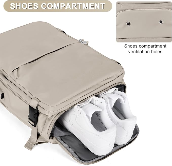 coofay Laptop Travel Backpack For Women Men Airline Approved Carry On Bags For - Image 6
