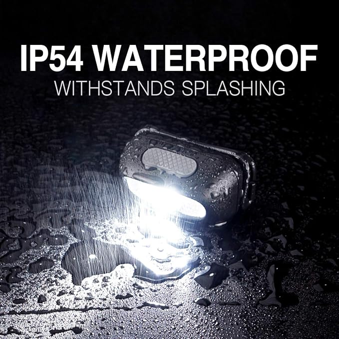 Rechargeable Headlamp, 500 Lumen Ultra Bright Head Lamp 5 Lighting Modes - Image 4