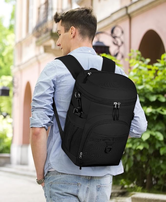 Cooler Backpack, 22L Waterproof Soft Backpack Coolers Leak Proof Beach Backpack - Image 6