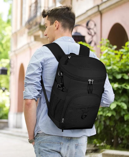 Cooler Backpack, 22L Waterproof Soft Backpack Coolers Leak Proof Beach Backpack - Image 6